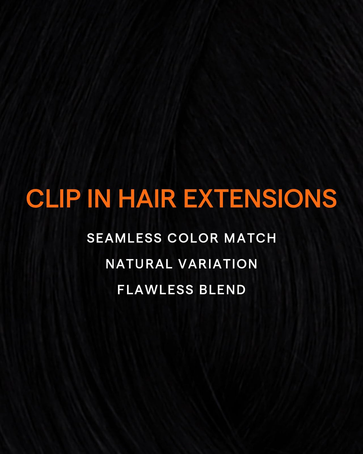 Comparaison de la couleur des extensions Full Shine