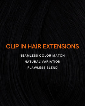 Comparaison de la couleur des extensions Full Shine