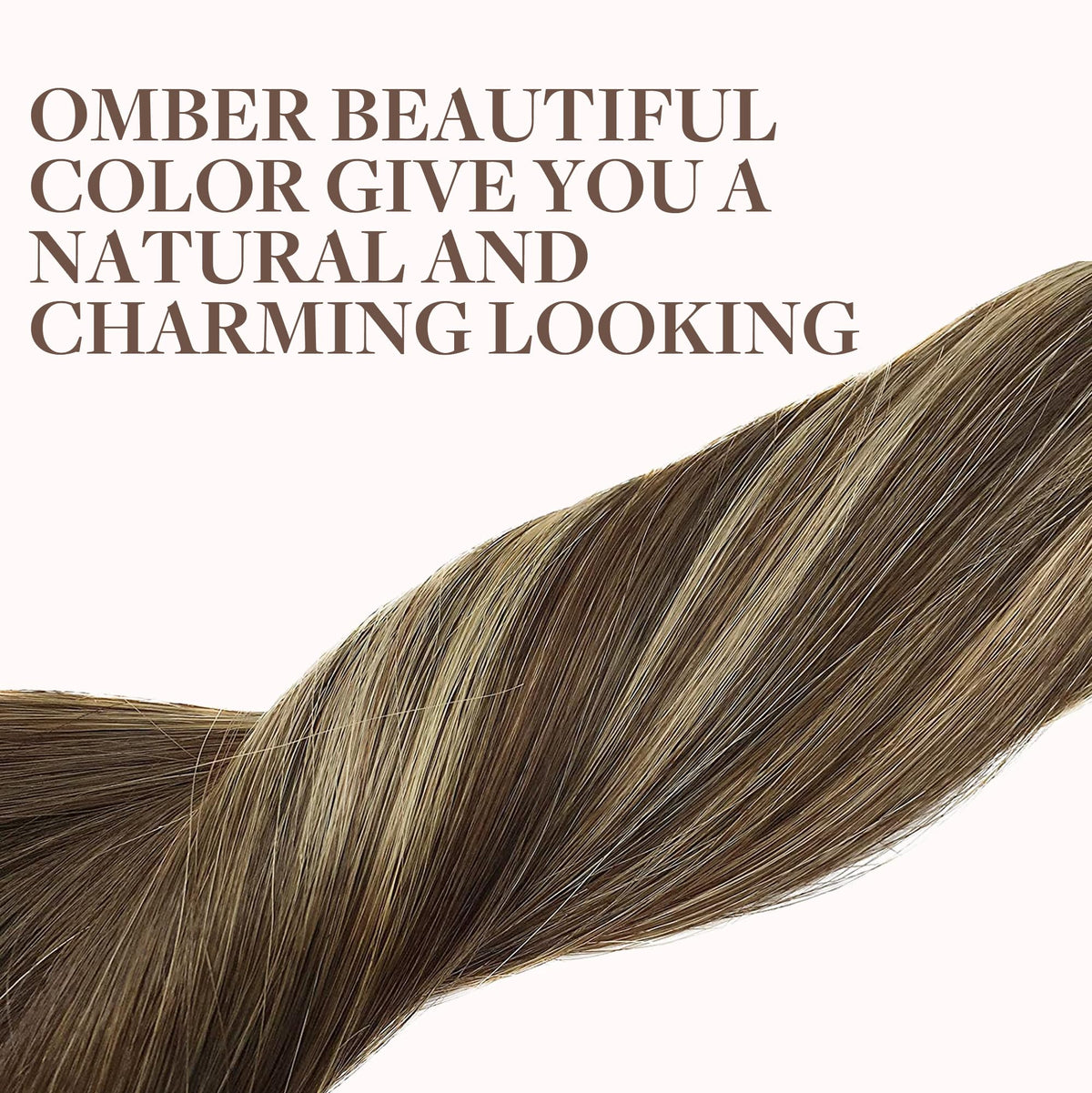 Comparaison de la couleur des extensions GOO GOO avec des cheveux naturels