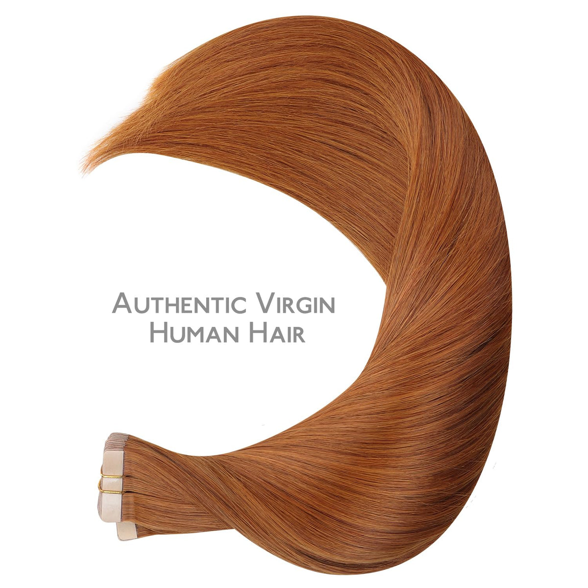 Comparaison de la couleur Dirty Ginger des extensions capillaires Wennalife