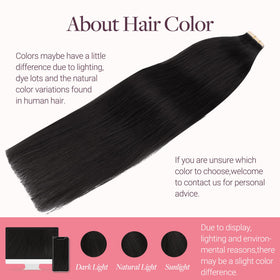 Comparaison de la longueur des extensions GOO GOO