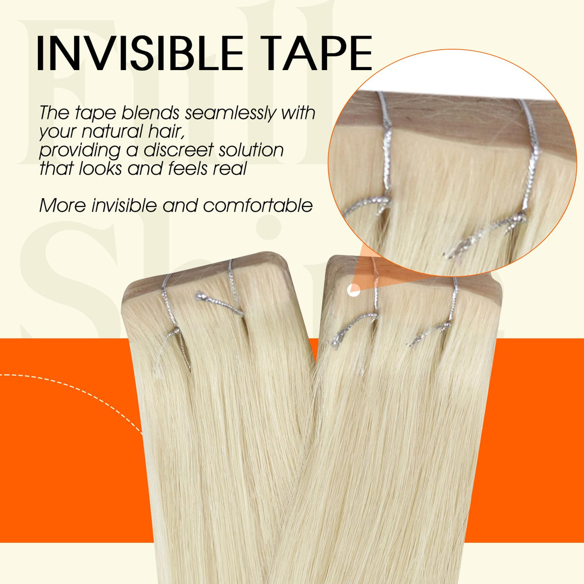 Comparaison de poids entre extensions tissées et clips