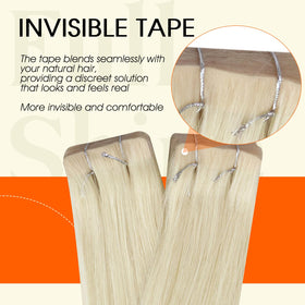Comparaison de poids entre extensions tissées et clips