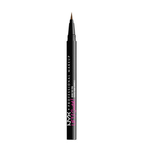 Comparaison de sourcils avant et après utilisation du stylo NYX