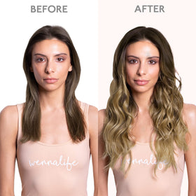 Comparaison des couleurs des extensions capillaires Wennalife