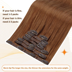 Comparaison des couleurs des extensions de cheveux Full Shine