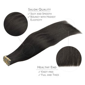 Comparaison des couleurs des extensions de cheveux Wennalife