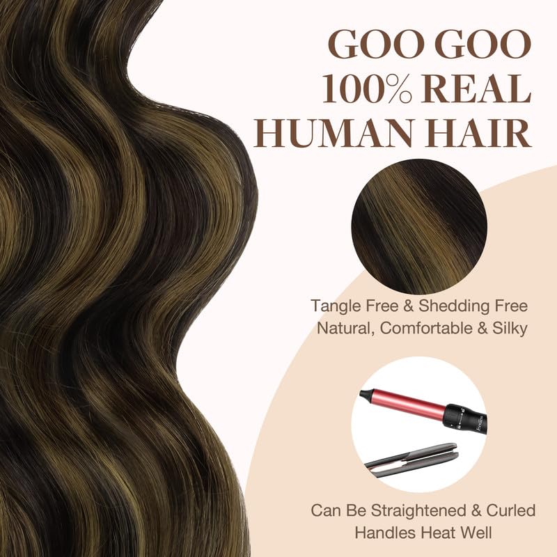 Comparaison des couleurs des extensions GOO GOO
