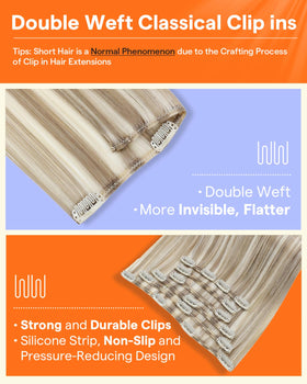 Comparaison des différentes longueurs d'extensions de cheveux Full Shine