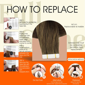 Comparaison des extensions de cheveux Full Shine avec cheveux naturels