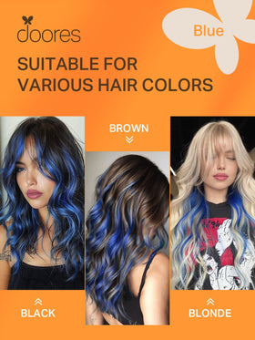 Comparaison des longuers des Extensions de Cheveux DOORES