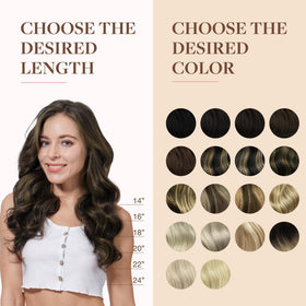 Comparaison des longueurs des extensions capillaires GOO GOO