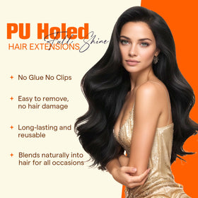 Comparaison des longueurs des extensions de cheveux Full Shine