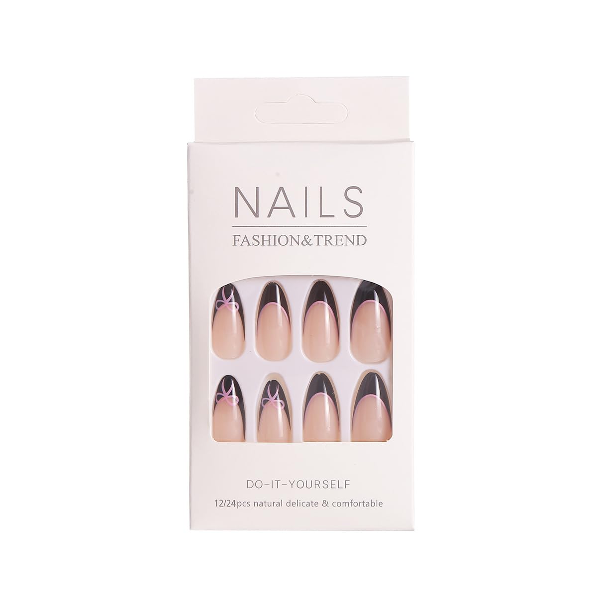 Comparaison des tailles des faux ongles HPYFOI