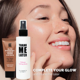 Comparaison des teintes du Glow support d'Elizabeth Mott