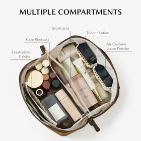 Compartiment intérieur de la trousse de maquillage EACHY