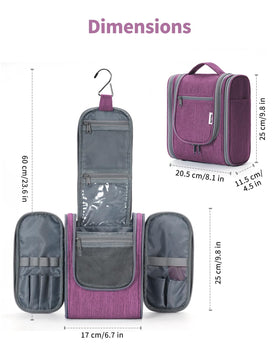 Compartiment principal de la trousse Narwey avec poches en mesh