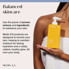 Composition de la crème Vitamine C Medix 5.5 avec ingrédients