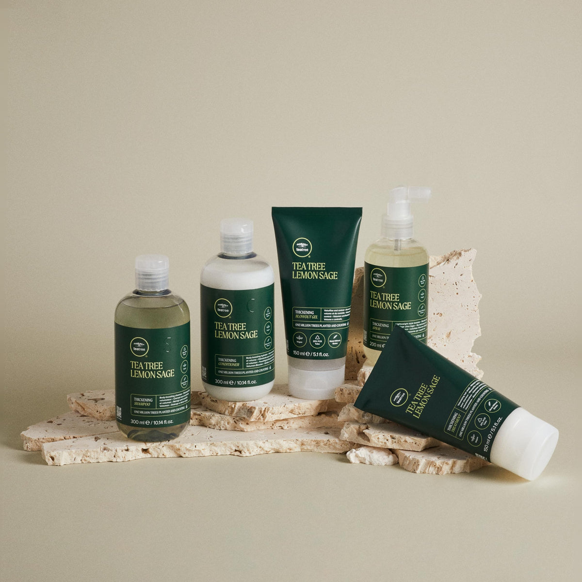 Composition des ingrédients du Spray Tea Tree Citron Sauge