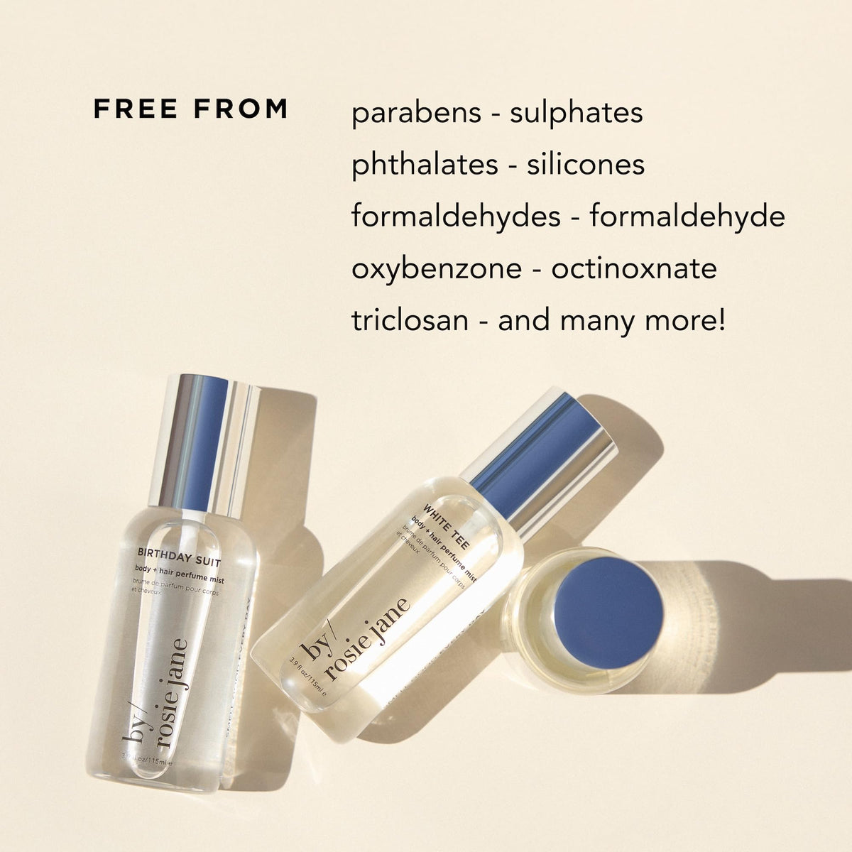 Composition des notes de parfum de By Rosie Jane White Tee