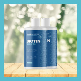 Composition naturelle du shampooing à la biotine