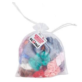Conair scrunchies en velours assortis vue de face