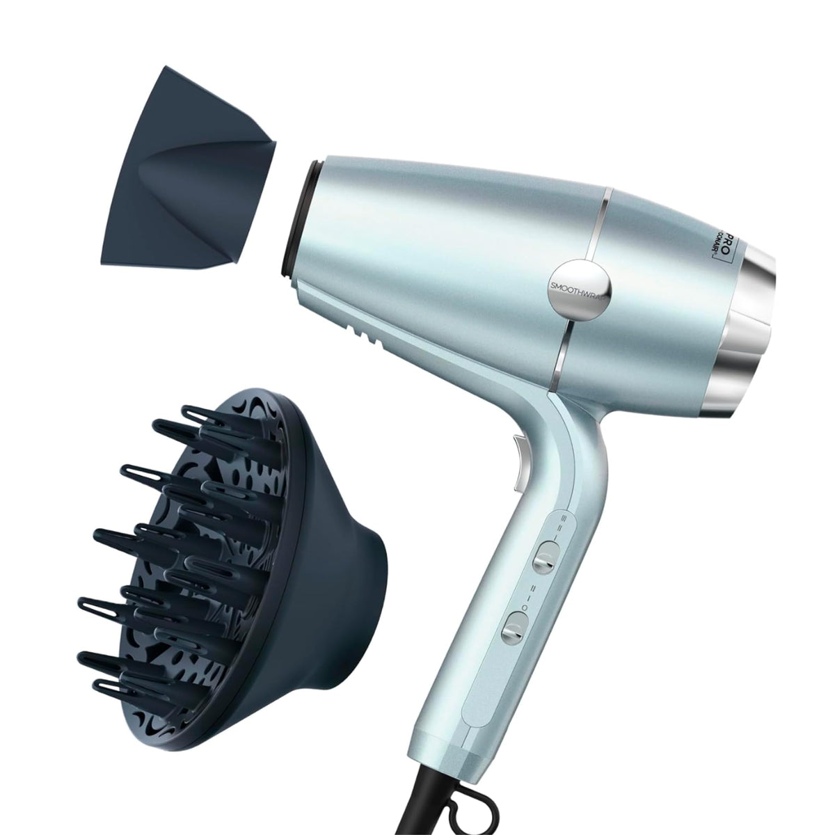 Conair Sèche-Cheveux SmoothWrap 1875W vue avant avec diffuseur