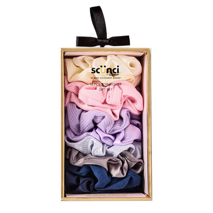 Conair Set de 10 Chouchous en Tricot avec boîte de rangement