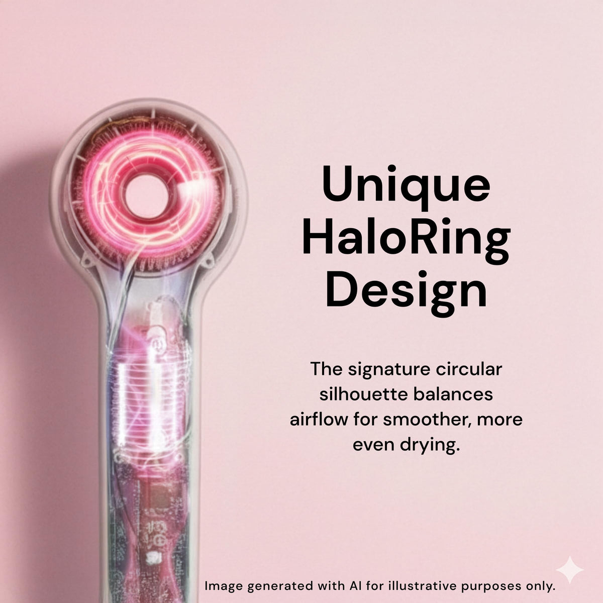 Concentrateur magnétique du sèche-cheveux L'ANGE HAIR Axia HaloRing
