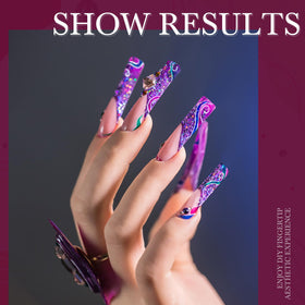 Conseils ongles Ranrose extra longs en usage sur des ongles