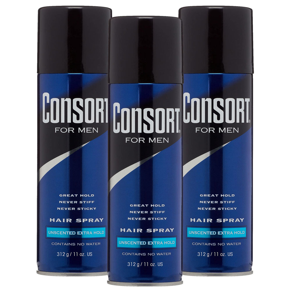 Consort Laque Extra Forte 3 Pack 11 oz vue de face