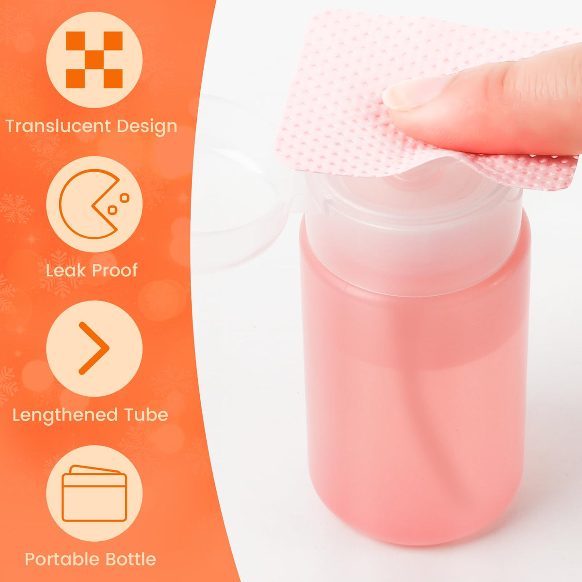Contenants de lingettes Corconess pour ongles
