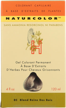 Contenu de la boite de teinture Naturcolor avec gants et applicateur