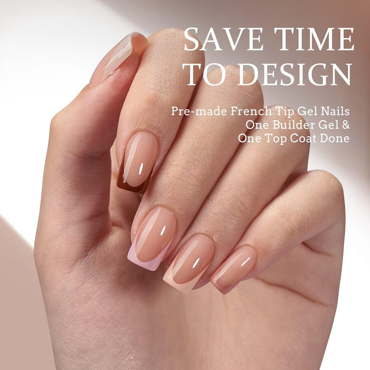 Contenu du Kit d'Ongles Pressés BTARTBOXNAILS avec accessoires