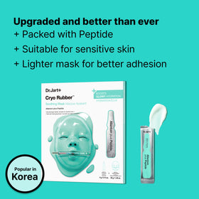 Contenu du masque Dr.Jart+ avec ampoule de sérum