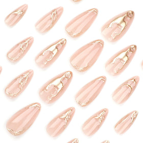 Contenu du paquet des faux ongles press on CTTHNBD avec lime et autocollants