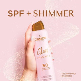 Coppertone Lotion Solaire Brillante SPF 50 avec éclat