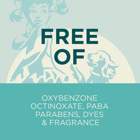 Coppertone spray solaire enfants SPF 50, arrière du flacon