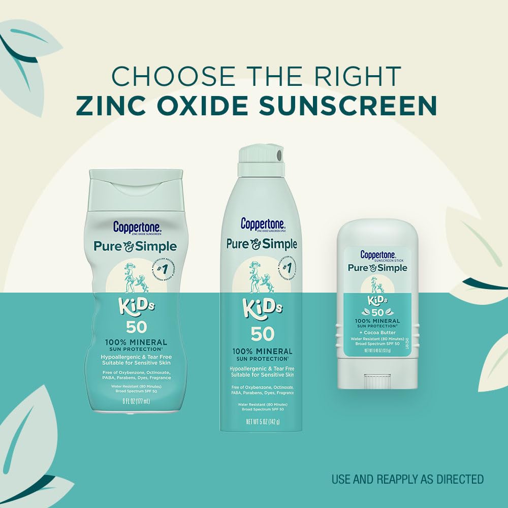 Coppertone spray solaire enfants SPF 50, en pack de 3