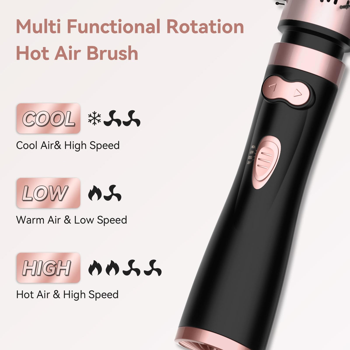 Cordon pivotant à 360° de la brosse soufflante WEEYUM