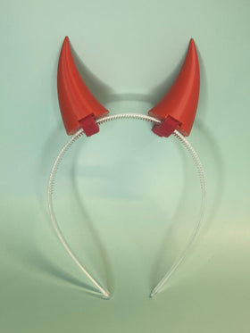 Cornes de diable 3D en différentes couleurs