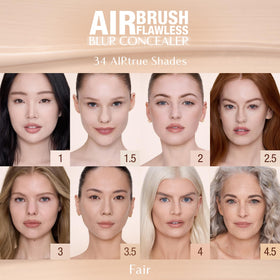 Correcteur Charlotte Tilbury appliqué sur la main