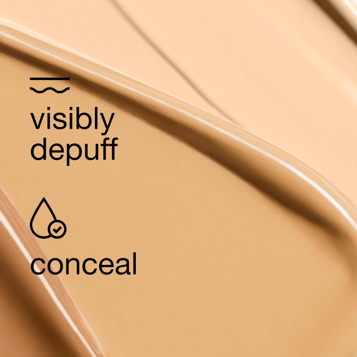 Correcteur Clinique Even Better 30g texture sur peau
