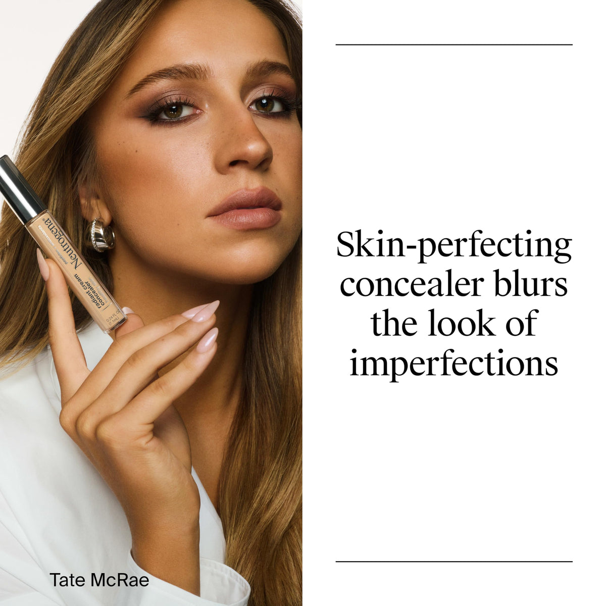 Correcteur Crème Neutrogena 02 Amande Medium avec texture crémeuse