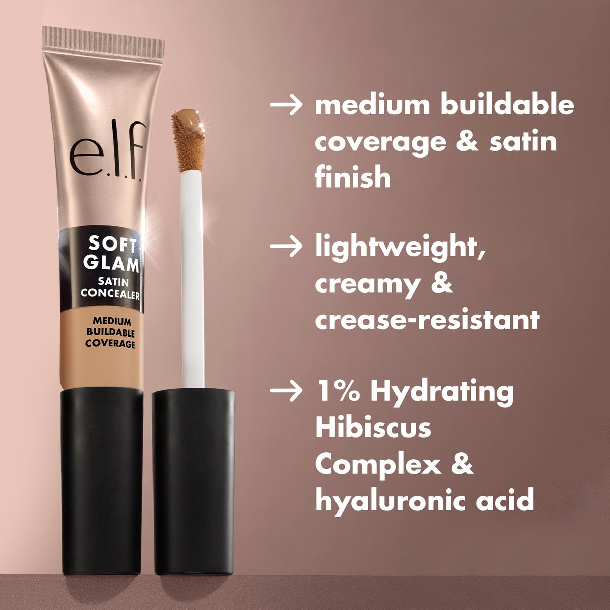 Correcteur e.l.f. Soft Glam 10g embout de précision
