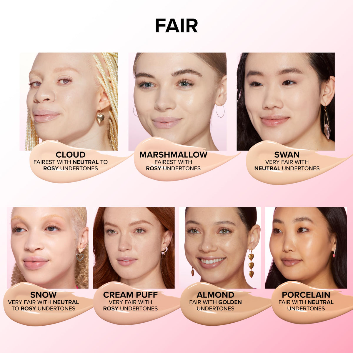 Correcteur Too Faced Born This Way 18g en application sur la main