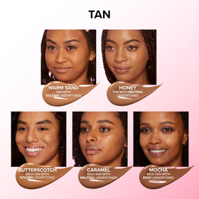 Correcteur Too Faced Born This Way en utilisation sur le visage