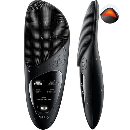 COSLUS Brosse de Nettoyage Visage Silicone vue de face