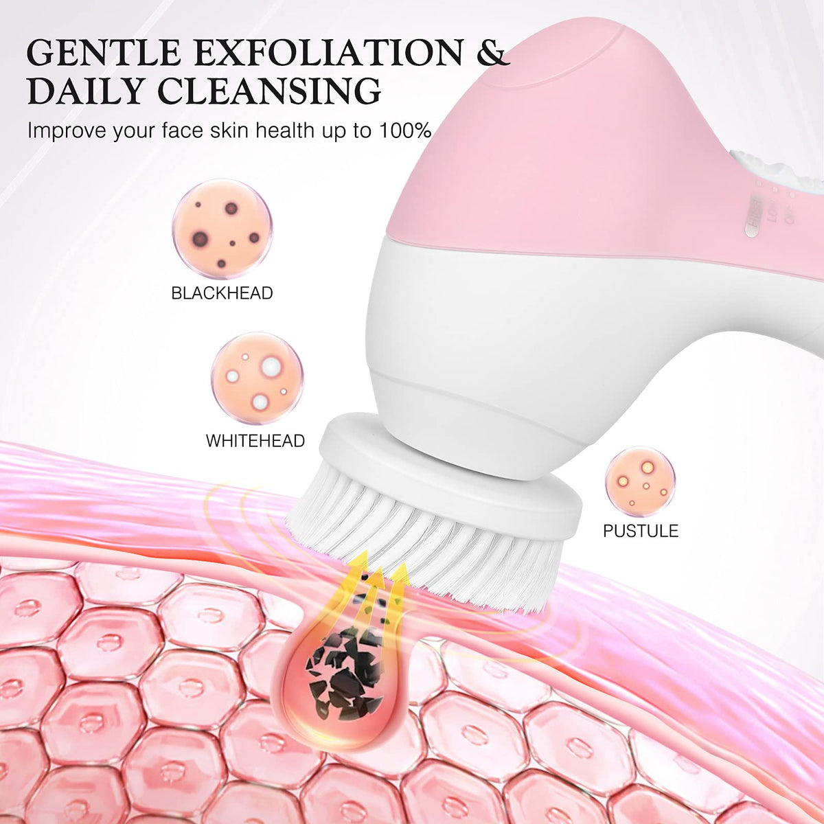 COSLUS Brosse Nettoyante dans son emballage, vue de dessus