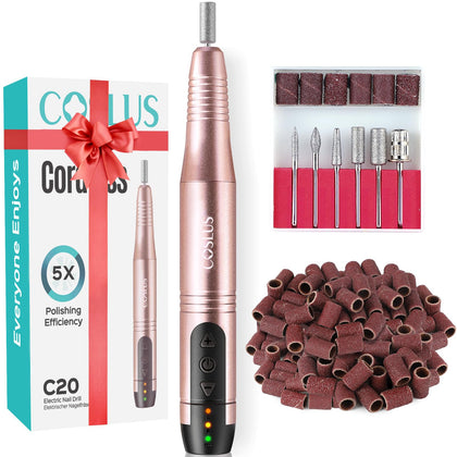 COSLUS C20 perceuse à ongles électrique sans fil vue de face